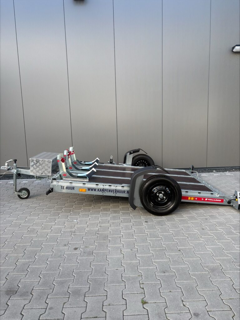 Motor aanhanger 750 kg hydraulisch zakbaar